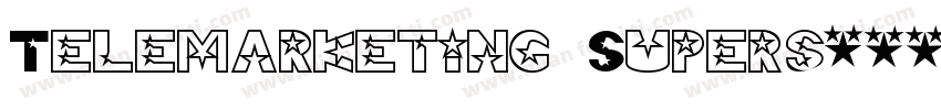 Telemarketing Supers字体转换